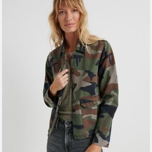 Lucky Brand camouflage Utility jacket size XS